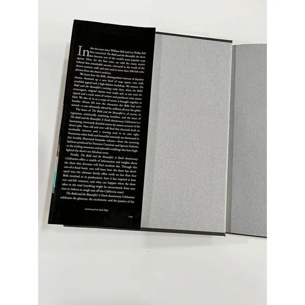 The Bold and the Beautiful Tenth Anniversary Celebration Hardcover Book